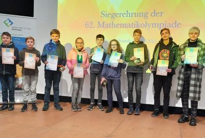 Teilnehmer Regionalrunde Westthüringen vom Dr.-Sulzberger-Gymnasium